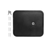 Générique Trappe du Cordon d'alimentation pour VR - Couverture de Compartiment Résistante à la Rouille - Couvercle Trappe Camping-Car,pour Inspection Plancher