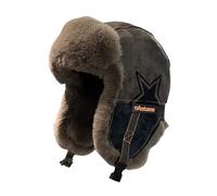 Générique Trapper Hat - Winter Ear Flap Bomber Hunting Hat | Windproof Waterproof Thermal Warm Ĥat, Plush Lined Cold Weather H́at for Skiing Running Hiking Work Commute Outdoor Activities