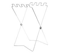 Générique Trash Bag Holder, Garbage Support Frame, Waste Collection Rack, Foldable Metal Stand, Lightweight Organizer Design, For Lawn Cleanup, Kitchen Tasks, Camping, and Balcony Use