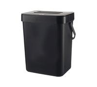Générique Trash Can with Lid - Large Capacity Garbage Can | Wall Mounted Waste Bin, Reusable Hanging Garbage Holder, Kitchen Waste Container, Modern Mountable Trash Bin for Counter Top & Under Sink
