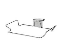 Générique Trash Organizer, Door Bracket, Bag Holder, Stainless Steel Frame, Space-Saving Hanger, Silver Finish, Compact Size, Kitchen Cabinet, Desk Mount, for Home Storage, Utility