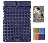 Générique Travel Air Mattress, Waterproof Inflatable Camping Sleeping Pad, Inflatable 2 Person Sleeping Mat, Foldable Camp Sleeping Pad Travel Tent Gear for Hiking, Backpacking, Fishing (B)