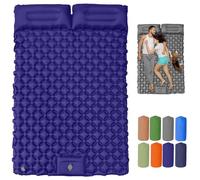 Générique Travel Air Mattress, Waterproof Inflatable Camping Sleeping Pad, Inflatable 2 Person Sleeping Mat, Foldable Camp Sleeping Pad Travel Tent Gear for Hiking, Backpacking, Fishing (A)