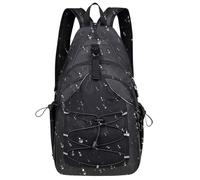 Générique Travel Backpack Men, Sling Chest Bag, 10.24x6.3x17.32 Inches, Bag, Multifunction Running Storage Organizer for Camping, Hiking, Workout, School, Festival, Gym, Outdoor Adventure, Home