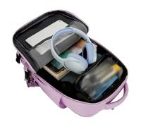 Générique Travel Backpack, Personal Item Travel Bag, Airline Approved, Waterproof, Multi-Pocket Rucksack, Lightweight Backpack for Flight, Airplane, Hiking, Gym, School, 16.93x11.02x6.3 inches