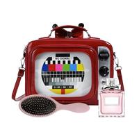 Générique Travel Backpack, Television Shoulder Bag, Large-Capacity School Daypack, Polyester Stylish Travel Daypack, Multifunctional Design, Ideal For Outdoor Commute And Daily Use