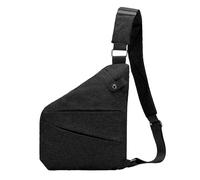 Générique Travel Bag - Waterproof Bag for Men, Personal Anti-Theft Organizer with Hidden Zippers, Lightweight Sling for Wallet Phone Keys Documents and Outdoor Use 9.06x12.6x0.39 Inches