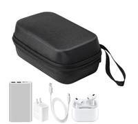 Générique Travel Cable Organizer Case, Waterproof Cable Organizer, Electronic Accessories Carry Case, Zipper Hard Case, Charger Organizer for Cords, Travel Cord Organizer, Waterproof Electronics Case
