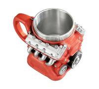 Générique Travel Coffee Mug Novelty Cup, Engine Coffee Mug | Engine Travel Coffee Cup for Husband Car Enthusiast Valentine's Day Birthday Home Tea Wine Whiskey Drinks