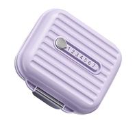 Générique Travel Container | Medicine Small - with Reminder Hold Small Container for Pocket Purse Medicine Organizer