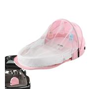Générique Travel Crib Foldable Sleep Loungesr with Net and Awning Indoor