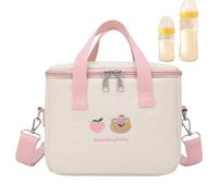 Générique Travel Diaper Tote Bag, Cute Nappy Storage, Large Capacity Bag with Sturdy Insulation Layer Design, Accessory with Compact Ergonomic Structure, Adjustable Compartment System, Diaper Tote