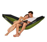 Générique Travel Hammock Bed, Foldable 2 Person Swing, Adventure Camp Equipment, Strong Rope Design, Comfortable Rest Essentials, Perfect for Outdoor Activities Tree Home Apartment Daily Use