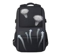 Générique Travel Laptop Backpack - Business Laptop Backpack | Business Computer Bag Breathable Large College | Large Capacity USB Charging Port Oxford Cloth Bag 15-inch For Men Women