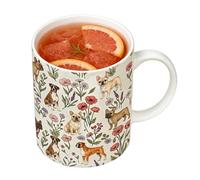 Générique Travel Mug | Bulldog Printing Ceramic Drinking Cup - French Bulldog Printed Mugs for Tea - for Milk Ice Water Latte Tea Beer Mother Dad Wife Friend