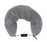 Générique Travel Neck Pillow - Pillow, Memory Foam Support Cushion, Removable Shell, Ergonomic Rest Support, Lightweight | Trips for Flights, Road Journeys, Commuting, Trains, Lounges, Camping