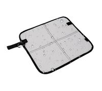 Générique Travel Seating, Hydrophobic Utility, Lightweight Pocket Device, Absorption, Comfort Management, Recreation Equipment, Hiking Trail Airplane Voyage 40 by 30 Cm