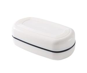 Générique Travel Soap Case, Portable Double-Layer Soap Box with Draining Tray, Leakproof Soaps Holder for Vacation Camping Hiking Gym Dorm Shower School Hotel Outdoor and Road Trips