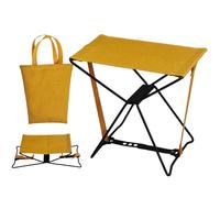 Générique Travel Step Stool - Small Foldable Chair for Activities | Reinforced Joint Build with Space Saving Mechanism, Easy Open System for Backpacking Stadium Garden Fishing Rest Spot