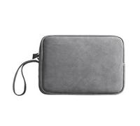 Générique Travel Tech Bag, Cable Organizer Pouch, PC Digital Accessories Case 6.89inch, Portable Sleeve Charger, Earphones, Phone, Power Bank, Ideal for Travel and Daily Use, Space Gray