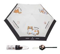 Générique Travel Umbrella - 6 Rib Cloth+alloy Folding Umbrella