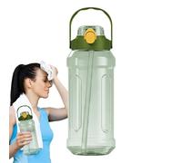 Générique Travel Water Bottle, Sports Tumbler, 10.24 Inches, Leak Proof Hydration Jug, Bpa Free Sealing with Measurement Scale for Travel, Gym, Hiking, Workout, School, Camping, Office, Fitness