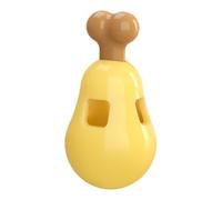 Générique Treat Dispensing Dog Toys, Chicken Leg Shaped Funny Puppy Food Toy, 4.33x2.36x2.36 inches Sturdy & Safe, Pet Teeth Grinding Chew Tool for Puppies and Interactive Chewing Supplies