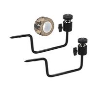 Générique Tree Camera Mount, Heavy Duty Holder, 7.99 inches Security Bracket Accessory, Wall and Tree Attachment, Metal Construction for Outdoor Hiking Camping Wildlife Night Photography Video