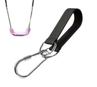 Générique Tree Swing Straps - Camping Heavy Duty Carabiner Hooks Swing Straps | Sturdy Camping Hammock Strap, Świng Suspension Śtraps for Porch, Backyard