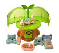 Générique Treehouse Playset | Cute Forest Treehouse with Bunny Figurine