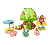 Générique Treehouse Playset - Forest Bunny Figurine, Pretend Play Toy Set