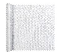 Générique Treillis de Camouflage, Filet de Camouflage Protection Solaire Ombrage pour Chasse Camping, Décoration Militaire, Abri Ombre Voiture Jardin Fêtes Thématiques Tir Paintball(Blanc,10x15m)