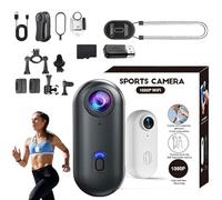 Générique Treklon POV Camera, Treklon 4S Body Camera, HD 1080p/4K Mini Wearable Action Body Cam for Work, Travel, Cycling, Pet Walking & Outdoors Activities (Black,1080P)