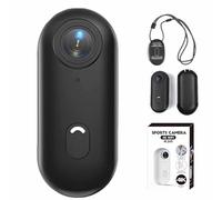 Générique Treklon POV Camera, Treklon 4s Body Camera, HD 1080p/4K Mini Wearable Body Adventure Action Cameras, for Cycling, Diving, Ski (Black,1080P)