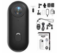 Générique Treklon POV Camera, Treklon 4s Body Camera, HD 1080p/4K Mini Wearable Body Adventure Action Cameras, for Cycling, Diving, Ski (Black,4K)