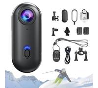 Générique Treklon POV Camera, Treklon 4s Body Cameras, 170° Wide Angle, Wearable Multifunction Thumb Pocket Size, HD 1080p/4k, for Cycling, Diving, Skiing (Black.4K,No Card)