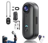 Générique Treklon - Treklon 4S Body Camera, 2025 New 1080P/4K Treklon POV Camera, with Ip68 Waterproof Wearable Action Mini Cam, for Pet Walking & Outdoors Activities (1080P Black-A,128G)