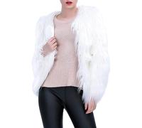 Générique Trench Femme,Veste Hiver Femme Long Polaire Peluche Duvet Zippé éPais Fourrure Manteau Cape Veste Officier Court Laine