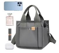 Générique Trendy Carry Purse - Canvas Shopping Bag for Everyday Use | Canvas with Comfortable Handle, Fashionable Shoulder Strap Style, Ideal for Women, Workplace, School, Outdoor Travel