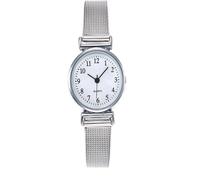 Générique TrèS Mince Montre Pour Femme Quartz Analogique En Maille Acier Inoxydable, Montre-Bracelet Mode Fashion, Pas Cher éLéGantes Luxe Cadeau