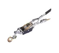 Générique Treuil Manuel à manivelle, treuil Manuel à Double Crochet avec Tire-câble et tendeur d'élingue, cliquet, tendeur de câble métallique, treuils pour remorques de Bateaux (tendeur à Doubl