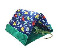 Générique Triangular Hedgehog Bed, Pet House, Small Animal Shelter with Soft Plush Interior, Breathable Enclosed Nest Bed, Cute Corner Pet Design, Home Comfort for Bunny Bearded