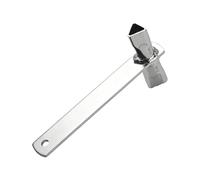 Générique Triangular Wrench, 2-in-1 Portable Compact Tool Spanner, Triangular Key For Barrier Posts, Cabinet, Machine, Train, Elevator, Bollards, Guardrail