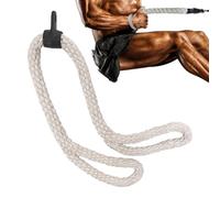 Générique Tricep Rope Cable Attachment, LAT Pulldown Rope, Gym Cable Handle with Heavy Duty Design, Strength Training Accessory with Non Slip Grip Ends, Workout Equipment, for Home Gym Muscle