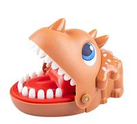 Générique Triceratops Dinosaure Jouet Mordant Le Jeu de Doigt; Formation de réaction d'amusement pour des Adultes d'enfants; Jouet de Farce de Partie de nouveauté.