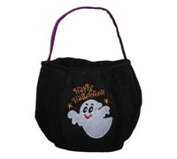 Générique Trick Or Treat Bucket, Handheld Candy Bag, Embroidered Halloween Goodie Tote, Lightweight Festival Carry Basket, Holiday Decoration for Cosplay, Adventures, Home, Family, Events
