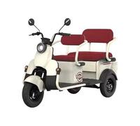 Générique Tricycle électrique,Vélos électriques,60V/23A,Troisième de Batteries Graphène,Peut parcourir 40km après Une Charge complète(Rouge)