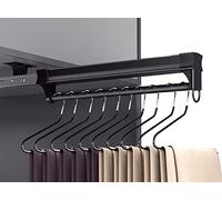 Générique Tringle à vêtements télescopique réglable, Cintre Coulissant Extensible, Conception Peu encombrante, supporte jusqu'à 35 kg pour Une Organisation Efficace de Votre Dressing.