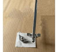 Générique Tringles d'escalier argentées, Barres décoratives en Laiton pour escaliers, tringles d'escalier commerciales pour Tapis, tringles d'escalier pour hôtel/bibliothèque (5 pièces, 61 cm)