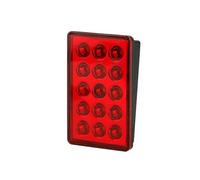 Générique troisième feu stop à LED Coque universelle pour feu stop de voiture, feu pilote, aileron pour arrière de voiture, feu pour arrière, coque rouge, bande de feu pour arrière de frein